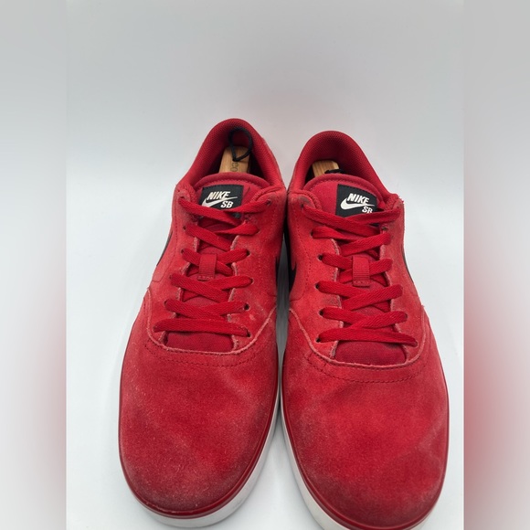 Nike Mens Red SB Check 705265-601 Cushioned Low Top Athletic Shoes Size 13 - Picture 12 of 15